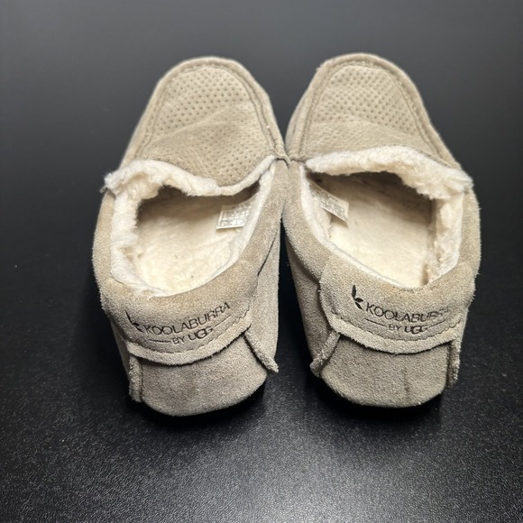 KOOLABURRA BY UGG MEN'S TIPTON EMBOSS 1119273 SIZE 8 Beige Slippers - Picture 4 of 7